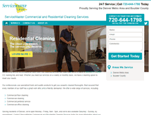Tablet Screenshot of cleanmyfacility.com